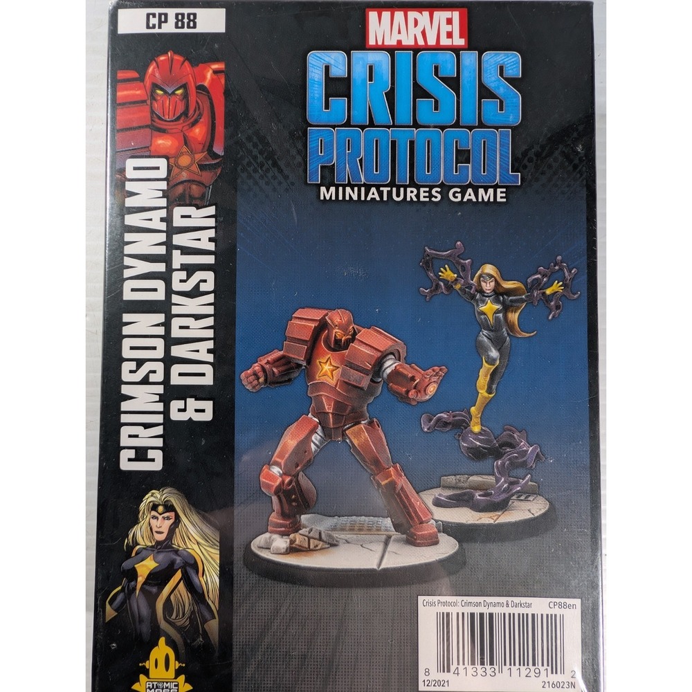 Marvel Crisis Protocol: Crimson Dynamo & Darkstar Character Expansion (CP88)